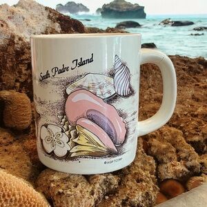Vintage souvenir coffee mug from South Padre Island VGUC